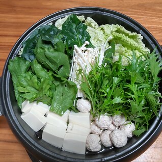 【簡単】野菜たっぷり鍋